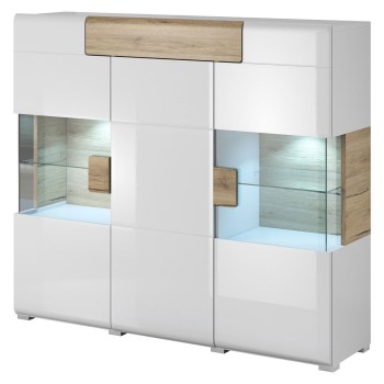 Komoda DELTO TL46 san remo / biały połysk